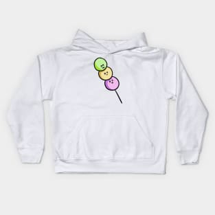 Kawaii Dango Dumplings Kids Hoodie